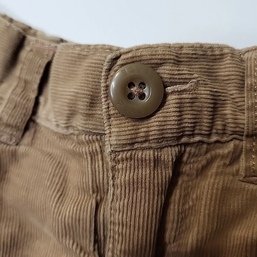THE CHILDRENS PLACE  Girls Boho‎ Corduroy Ruffled Skirt Size 6  Layered Twirl